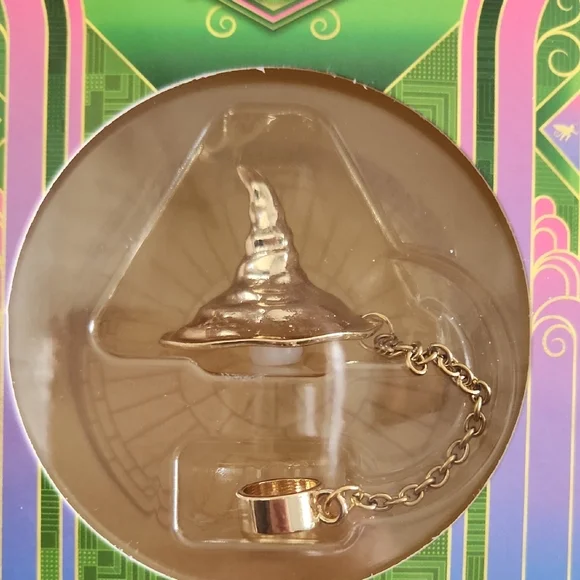 Wicked Gold Elphaba's Hat Straw Topper - Picture 3 of 3